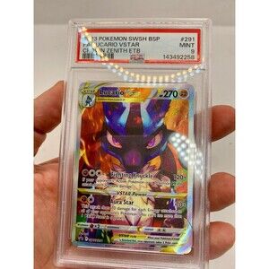 Lucario VSTAR #SWSH291 SWSH: Sword & Shield Promo Cards PSA 9